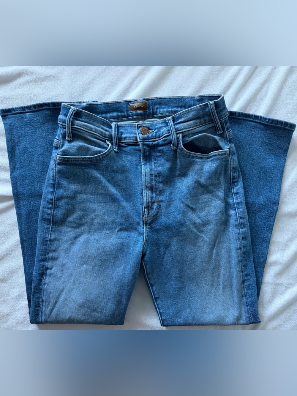 MOTHER Blue High-Rise Women’s Jeans